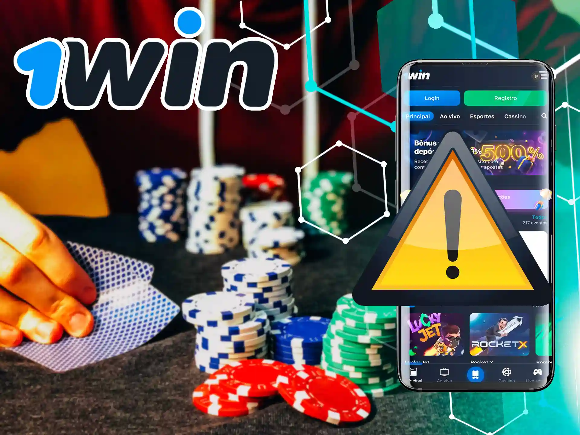 Curaçao não possui a marca 1win.