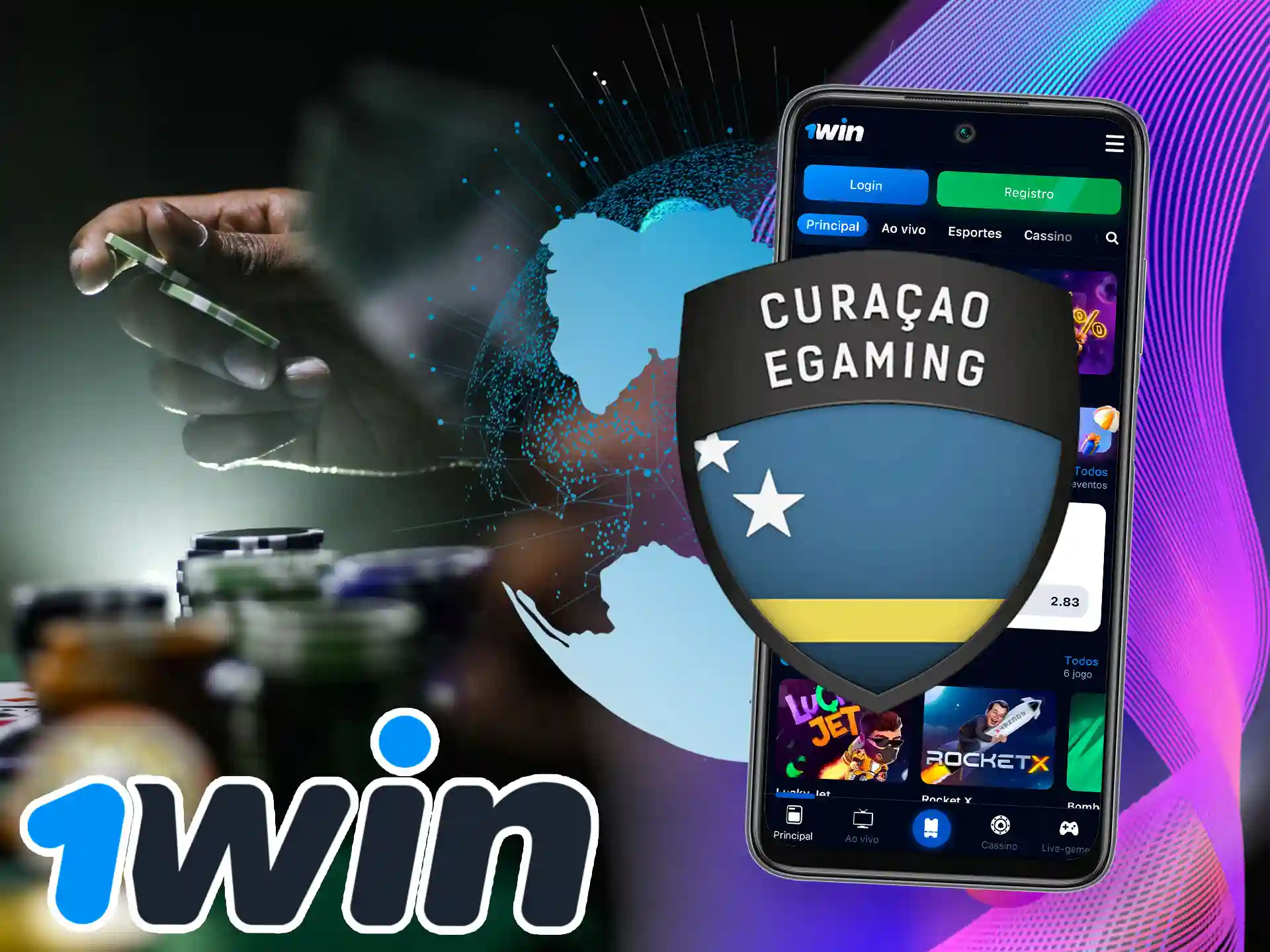 O Bookmaker 1win não pode operar em alguns países.