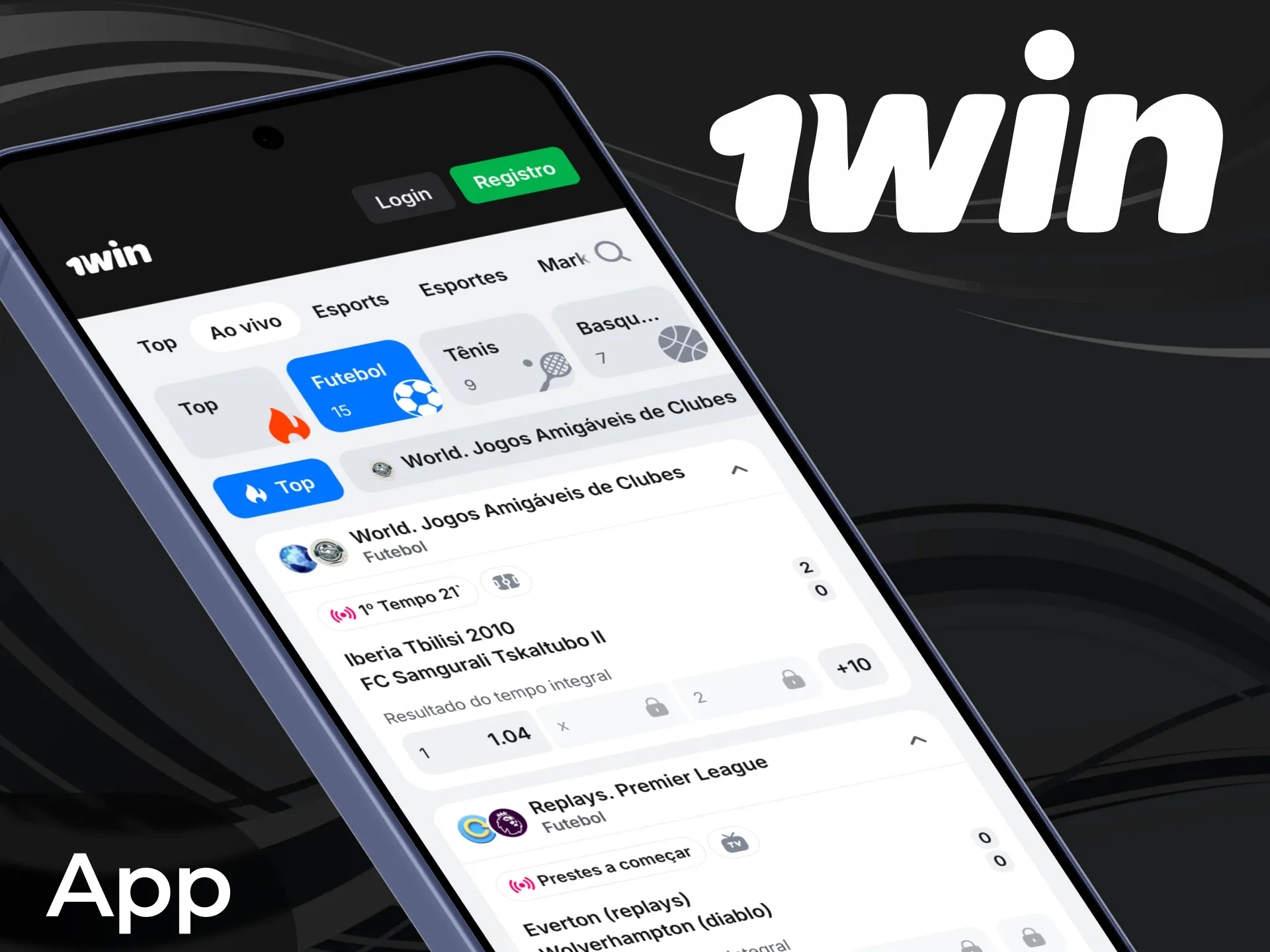 Realize suas apostas em futebol no app 1win de forma prática.